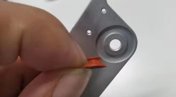 硅膠吸盤(pán)粘鋁