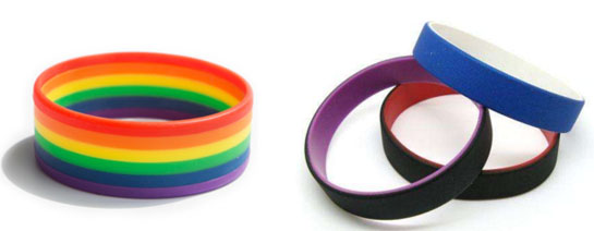 硅膠手環(huán)對(duì)粘